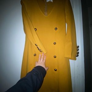 Vintage military style dress